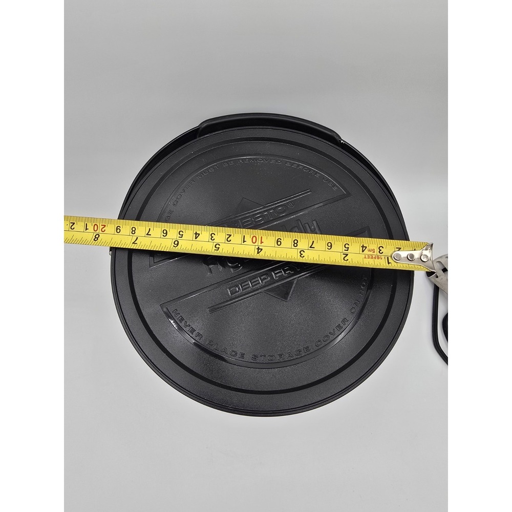Presto Fry Daddy Electric Deep Fryer Model 05424 Metal Scoop Spoon Instructions - Picture 13 of 16